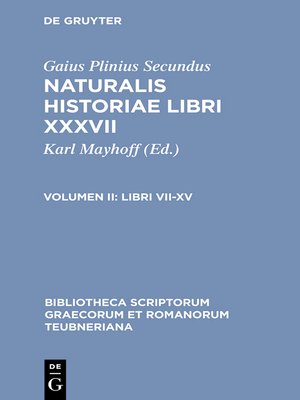 cover image of Libri VII-XV